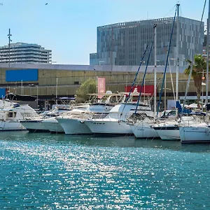  Botel Boat Barcelona Spanje